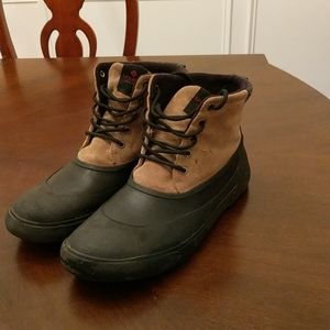 Insulated leather Sperry boots (men's)